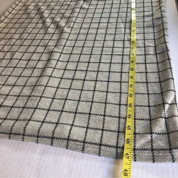 Zara Trafaluc Woman’s Checkered Lagenlook Midi Dress Size L - Picture 9 of 10